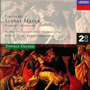 George Guest / Pergolesi, Scarlatti : Stabat Mater (페르골레지, 스카를라티 : 스타바트 마테르/2CD/미개봉/dd3345)