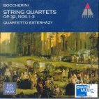 Quartetto Esterhazy / Boccherini : String Quartets Op.32 No.1-3 (보케리니 : 현악 사중주 Op.32 1-3번/수입/미개봉/8573855652)