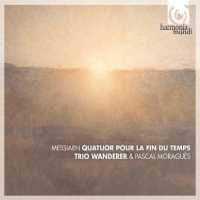 Trio Wanderer / Messiaen : Quatuor Pour La Fin Du Temps (메시앙 : 시간의 종말을 위한 4중주, 주제와 변주/수입/미개봉/Digipack/hmc901987)