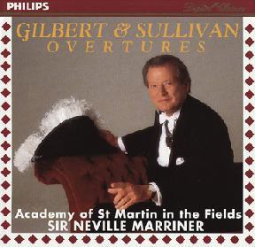 Neville Marriner / Gilbert, Sullivan : Overtures (수입/미개봉/4349162)