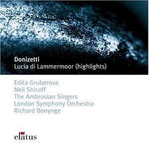 Edita Gruberova, Richard Bonynge / Donizetti : Lucia Di Lammermoor - Highlights (도니제티 : 람메르무어의 루치아 - 하이라이트/수입/미개봉/2564601282)