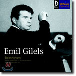 Emil Gilels / Beethoven : Piano Sonata No.12 &#039;Funeral March&#039;, Piano Sonata No.16 (미개봉/ycc0103)