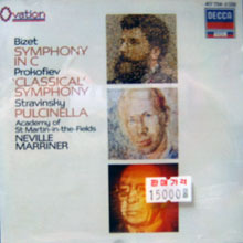 Neville Marriner / Bizet : Symphony In C, Prokofiev : &#039;Classical&#039; Symphony, Stravinsky : Pulcinella (수입/미개봉/4177342)