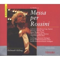 Helmuth Rilling / Messa per Rossini (로시니를 위한 미사곡/2CD/미개봉/hscd7014)