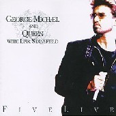 [중고] George Michael / Five Live (With Queen)