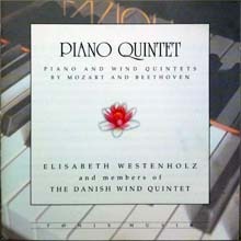 [중고] Elisabeth Westenholz and Members of The danish wind Quintet / Piano Quintet (수입/fmfcd1090)