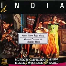 [중고] V.A. / India : North Indian Folk Music (수입)