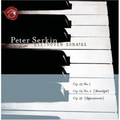 [중고] Peter Serkin / Piano Sonata No.13, No.14 Moonlight, No.23 Appassionata (베토벤 : 피아노 소나타 13.14 월광, 23번 열정/수입/09026636682)