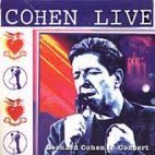 [중고] Leonard Cohen / Live In Concert