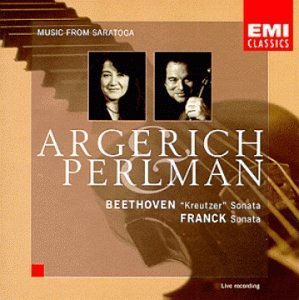 [중고] Itzhak Perlman, Martha Argerich / 베토벤 : 바이올린 소나타 &#039;크로이처&#039;, 프랑크 : 바이올린 소나타 (Beethoven : Violin Sonata No.9 Op.47&#039;Kreutzer&#039;, Franck : Violin Sonata/XRCD)
