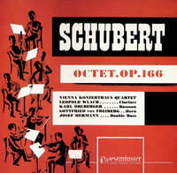 [중고] Leopold Wlach, Karl Ohlberger, Vienna Konzerthaus Quartet / Schubert : Octet in F major Op.166 D.803 (슈베르트 : 팔중주 작품803/일본수입/mvcw19003)
