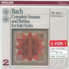 [중고] Johann Sebastian Bach / Complete Sonatas&amp;Partitas For Solo Violin/ Grumiaux(2CD)