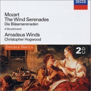 [중고] Christopher Hogwood / Mozart : The Wind Serenades (모차르트 : 목관 세레나데 K361, 375 외/2CD/수입/4580962)