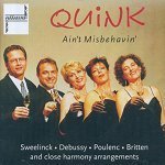 [중고] Quink Vocal Ensemble / Quink Vocal Ensemble - Ain&#039;t Misbehavin&#039; (보컬 앙상블 퀸크 - 에인트 미스비해빙/수입/otrc19862)
