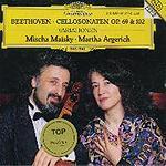 [중고] Mischa Maisky, Martha Argerich / Beethoven : Cello Sonata Op.69, Op.102 (베토벤 : 첼로 소나타 Op.69, Op.102/dg1553)