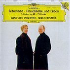 [중고] Anne Sofie Von Otter, Bengt Forsberg / Schumann : Frauenliebe Und Leben (슈만 : 여인의 사랑과 생애/dg3771)