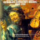 [중고] Peter Holman, Parley Of Instruments / German Consort Music1660-1710 (1660-1710년대의 독일 기악 합주집 - 로젠뮐러, 쉬멜저/수입/cda66074)