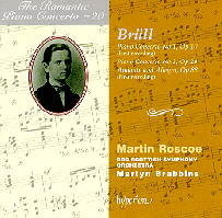 [중고] Martin Roscoe, Martyn Brabbins / Brull : Piano Concerto No.1 Op.10, No.2 Op.24, Andante And Allegro Op.88 - Romantic Piano Concerto Vol. 20 (낭만주의 피아노 협주곡 시리즈 20번 - 브륄 : 피아노 협주곡 1,2번/수입/cda67069)