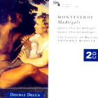 [중고] Anthony Rooley / Monteverdi : Madrigals (몬테베르디 : 마르디갈 곡집/2CD/수입/4557182)