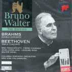 [중고] Bruno Walter / Brahms : Double Concertos, Beethoven : Triple Concerto (수입/smk64479)