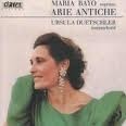 [중고] Maria Bayo, Ursula Duetschler / Arie Antiche (수입/희귀/cd509023)