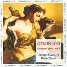 [중고] Europa Galante, Fabio Biondi / Geminiani : Concerti Grossi Op. 3 (수입/ops30172)