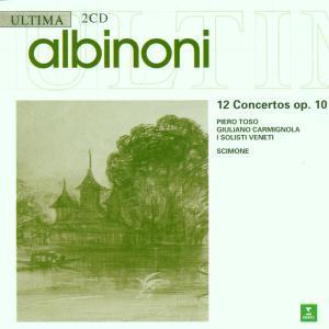 [중고] Claudio Scimone / Albinoni : Violin Concertos Op.10 (알비노니 : 바이올린 협주곡 작품10/2CD/수입/0630189432)