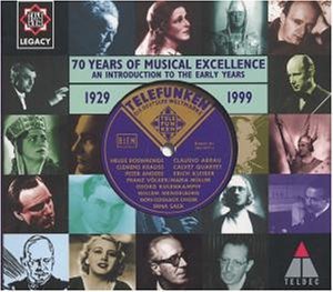 V.A. / Telefunken Legacy - 70 Years Of Musical Excellence 1929-1999 (텔레풍켄의 유산 - 70년간의 전설/수입/미개봉/3984269192)