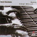 Daniel Barenboim / Brahms : Piano Sonata Op.5, Ballades Op.10 (수입/미개봉/0630143382)
