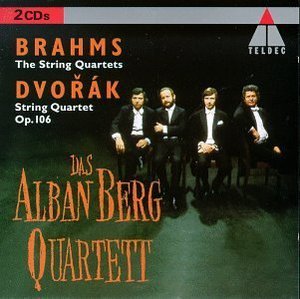 Alban Berg Quartett / Brahms : String Quartets Op.51/1-2, Dvorak : String Quartets Opp.67 &amp; 106 (브람스 : 현악 사중주 1-3번, 드보르작 : 현악 사중주/2CD/수입/미개봉/4509955032)