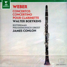 James Conlon / Weber : Concertos Nos. 1 &amp; 2, Concertino (수입/미개봉/희귀/2292454592)