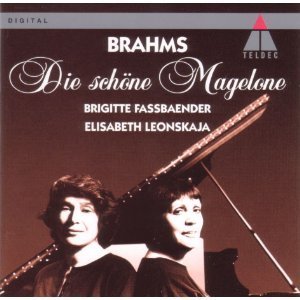 Elisabeth Leonskaja, Brigitte Fassbaender / Brahms: Die schone Magelone (수입/미개봉/희귀/4509908542)