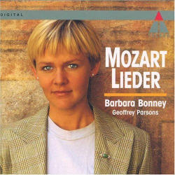 [중고] Barbara Bonney, Geoffrey Parsons / Mozart : Lieder (모차르트 : 가곡집/2292463342)
