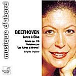 [중고] Brigitte Engerer / Beethoven : Bagatelle &#039;a Elise&#039; Woo 59, Rondo Op.51, Piano Sonata No.31 Op.110 (베토벤 : 엘리제를 위하여, 론도, 피아노 소나타 31번/Digipack/수입/hma1951346)