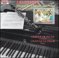 [중고] Gervase De Peyer, Geenneth Pryor / Brahms : Clarinet Sonatas (수입/chan8563)