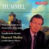 [중고] Howard Shelley / Hummel : Piano Concerto Op.113, Concertino Op.73, Gesellschfts-Rondo Op.117 (훔멜 : 피아노 협주곡,콘체르티노, 론도/수입/chan9558)