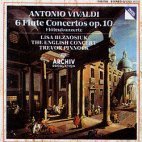 [중고] Trevor Pinnock, Lisa Beznosiuk / Vivaldi : 6 Flute Concertos (수입/4237022)