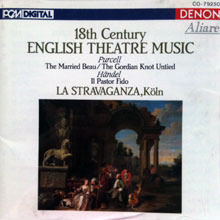 [중고] La Stravaganza / 18th Century English Theatre Music (일본수입/co79250)