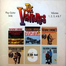 [중고] Ventures / Play Guitar with The Ventures - Volumes 1,2,3,4&amp;7 (2CD/수입)