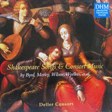 [중고] Deller Consort / Shakespeare Songs And Consort Music (수입)