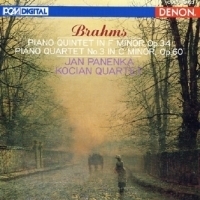 [중고] Kocian Quartet, Jan Panenka / Brahms : Piano Quintet Op.34 &amp; Piano Quartet No.3 Op.60 (브람스: 피아노 오중주, 피아노 사중주 3번/일본수입/co73536)