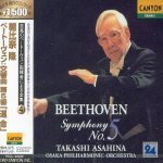Takashi Asahina / Beethoven : Symphony No.5 Op.67 (베토벤 : 교향곡 5번/HDCD/일본수입/미개봉/pccl00482)