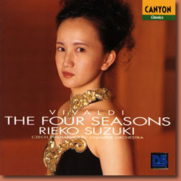 Rieko Suzuki / Vivaldi : The Four Seasons (비발디 : 사계/일본수입/미개봉/pccl00300)