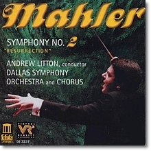 [중고] Andrew Litton / Mahler : Symphony No.2 &#039;Resurrection&#039; (말러 : 교향곡 2번 &#039;부활&#039;/2CD/수입/de3237)