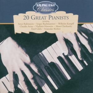 [중고] V.A. / 20 Great Pianists (Original Mono Recordings 1919-1954/수입/ajc8563)