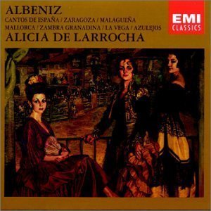 [중고] Alicia De Larrocha / Albeniz : Cantos de Espana (알베니즈 : 스페인의 노래/수입/724356252820)