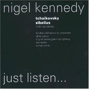 [중고] Nigel Kennedy, Simon Rattle / Tchaikovsky, Sibelius : Violin Concertos (차이코프스키, 시벨리우스 : 바이올린 협주곡/수입/cdc7541272)