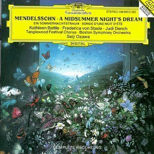 Seiji Ozawa / Mendelssohn : A Midsummer Night&#039;s Dream (멘델스존 : 한 여름밤의 꿈/수입/미개봉/4398972)