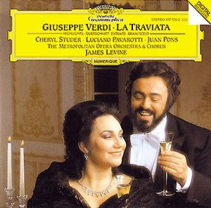 Cheryl Studer, Luciano Pavarotti, James Levine / Verdi : La Traviata - Highlights (베르디 : 라 트라비아타 - 하이라이트/수입/미개봉/4377262)