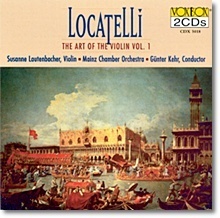 [중고] Susanne Lautenbacher,Gunter Kehr / Locatelli : The Art Of The Violin Vol.1 (2CD/수입/cdx5018)